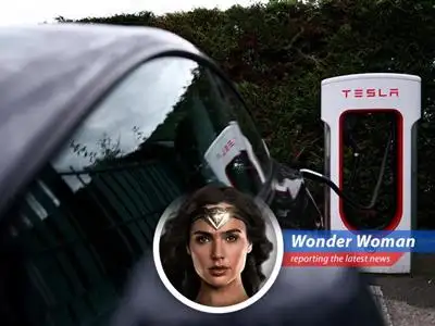 Wonder Woman reports on Tesla's declining car sales in Europe as cheaper Chinese EVs gain ground, raising questions about brand reputation and market share. image