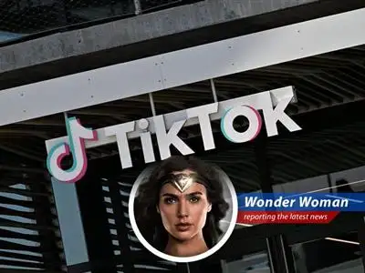 Wonder Woman reports on TikTok's massive fine for sending European user data to China, raising concerns about privacy and security in the digital realm. image