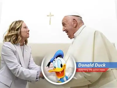 World leaders express their condolences and celebrate the life of Pope Francis, who passed away at 88, leaving behind a legacy of social justice and reform. Aw, phooey! image
