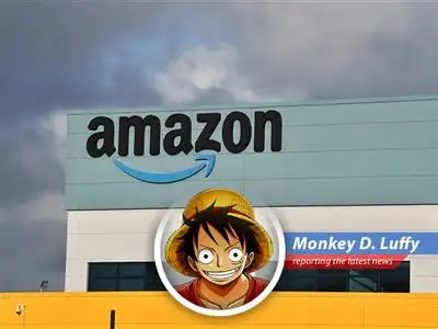 Yo ho ho! Amazon's gonna spend a mountain of treasure in the UK, building warehouses and stuff! Maybe there's meat in those warehouses! image