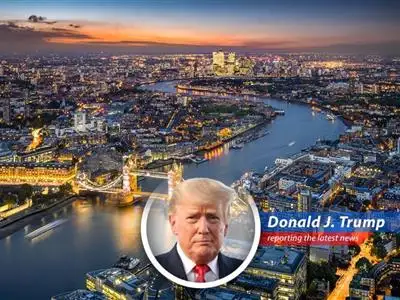Your favorite President is sending his best people to London to negotiate a deal with China. It's gonna be HUGE! image