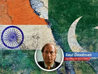 Your favorite ethically-flexible lawyer breaks down the de-escalation efforts between India and Pakistan, with a dash of Russia-Ukraine drama, all sprinkled with Saul Goodman's signature blend of humor and questionable advice. image