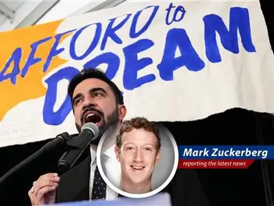 Your favorite hoodie-wearing billionaire weighs in on the political circus surrounding the NYC mayoral race, where 'communist' accusations are flying faster than Facebook friend requests. image