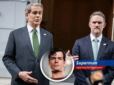 Your friendly Kryptonian neighbor reports on the US and China's tariff ceasefire, with a sprinkle of cosmic commentary. image