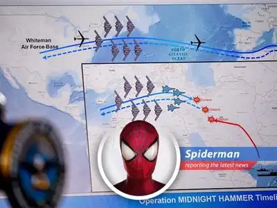 Your friendly neighborhood Spider-Man breaks down the escalating tensions between Iran and Israel, the U.S. involvement, and the potential fallout, with a healthy dose of web-slinging wit. image