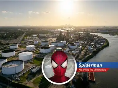 Your friendly neighborhood Spider-Man reports on the chaotic oil market following a brief price surge and subsequent drop after a ceasefire agreement. image