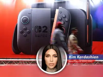 Your girl Kim K dishes on Nintendo's Switch 2 sales projections, tariff troubles, and why Mario is STILL a relevant king. image
