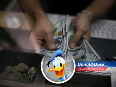 Your pal Donald Duck reports on the dollar's slight slip, the yen's surprise bounce, and global tensions that are makin' me quack with worry! image