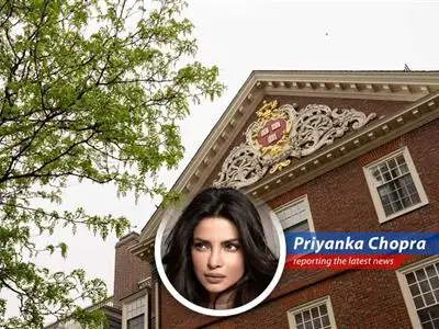 Yours truly, Priyanka Chopra, reporting on the U.S. President's eyebrow-raising plan to reroute Harvard's research funds to trade schools. Is this 'Baywatch' level drama or a 'Fashion' faux pas? image