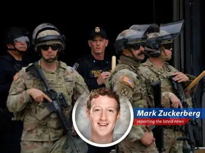 Zuck breaks down the drama of National Guard deployment in LA amidst immigration protests, throwing in some signature awkwardness and a healthy dose of satire. image
